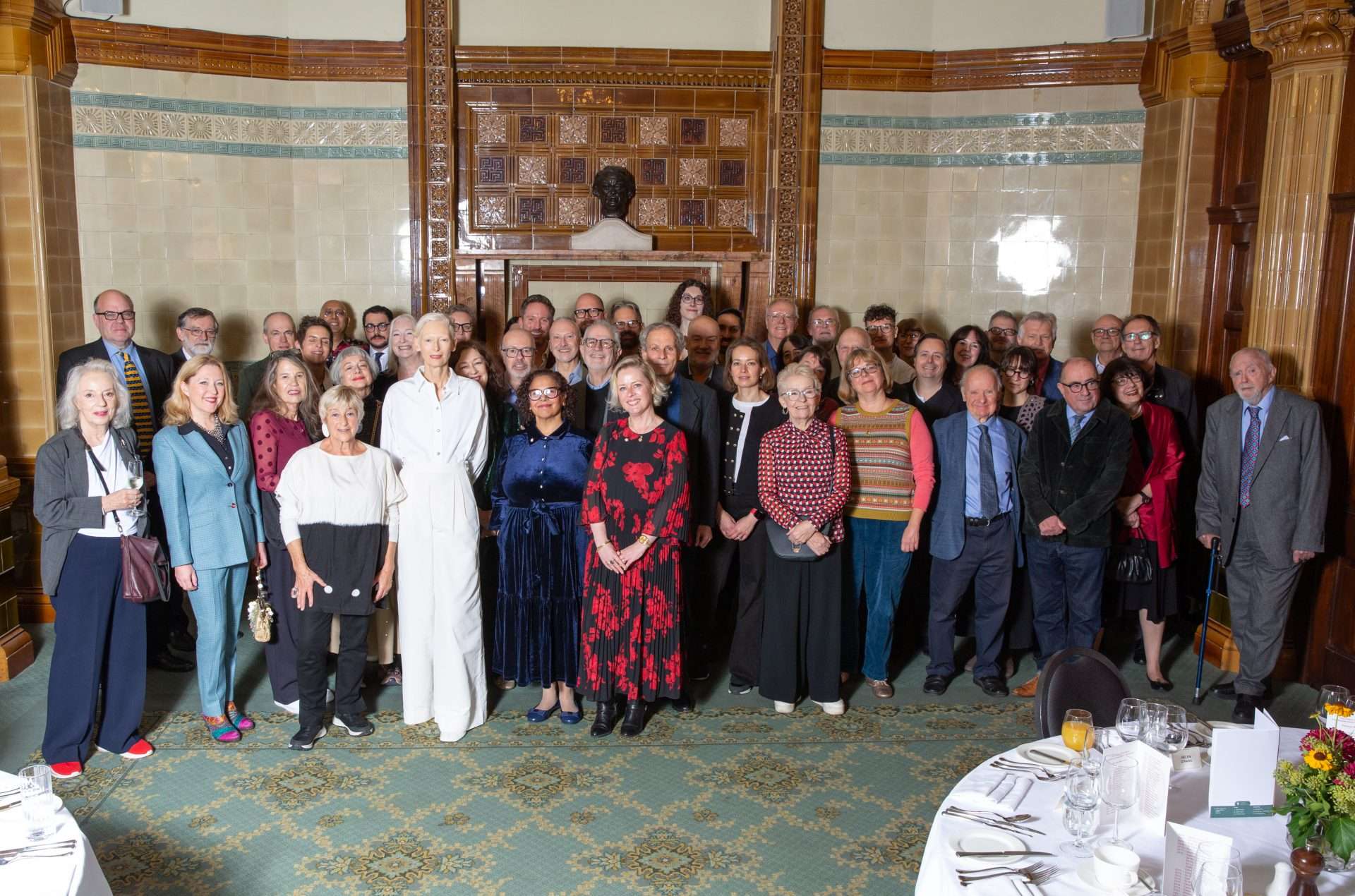 Tilda Swinton presented with prestigious Rose Bowl